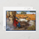 Waltzing Matilda Postcard Postkarte (Vorne/Hinten)