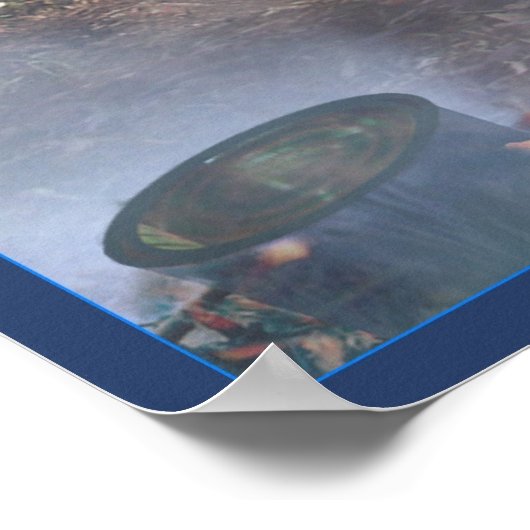 Waltzing Matilda Print Poster (Ecke)