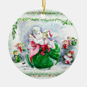 Waltzing Sankt u. Frau Klaus Ornament