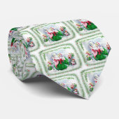 Waltzing Santa & Mrs Claus Krawatte (Gerollt)