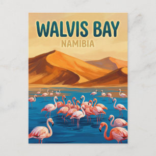 Walvis Bay Lagune Namibia Postkarte
