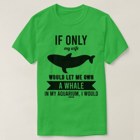 Walvis Sprichwort T-Shirt (Design vorne)