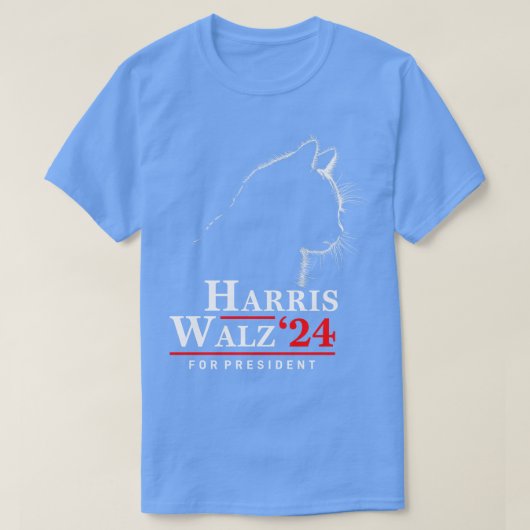 Walz 2024 Baseball T-Shirt (Design vorne)