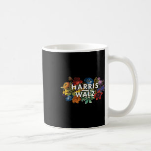 Walz 2024 Floral Feminine Women Harris Waltz 2024 Kaffeetasse