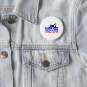 Walz 2024 Funny Cat Election Kamala Harris Tim Wal Button (Beispiel)