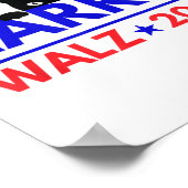 Walz 2024 Funny Cat Election Kamala Harris Tim Wal Poster (Ecke)