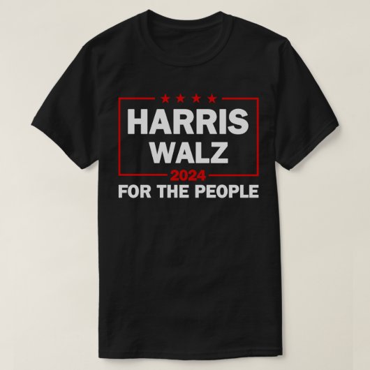 Walz 2024 für The People TShirt 2 (Design vorne)