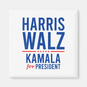 Walz 2024 Kamala Harris für Präsident Tim Walz Magnet