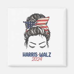Walz 2024 Kamala Harris Tim Walz Präsident Magnet