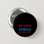 Walz 2024 Präsidentenwahl Kamala Harris Tim Wal Button (Vorne & Hinten)