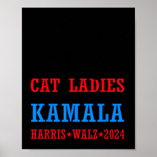Walz 2024 Präsidentenwahl Kamala Harris Tim Wal Poster