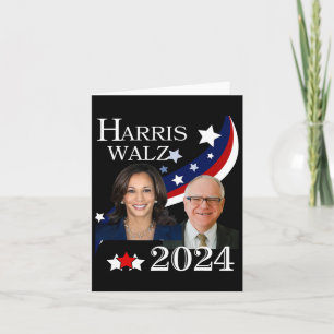Walz 2024 Präsidentschaftswahlkampagne Kamala Karte
