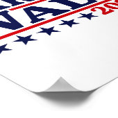 Walz 2024 Wahl Kamala Harris Tim Waltz 2024 13 Poster (Ecke)