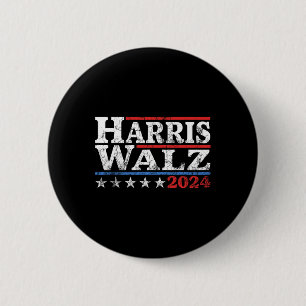 Walz 2024 Wahl Kamala Harris Tim Waltz 2024 23 Button
