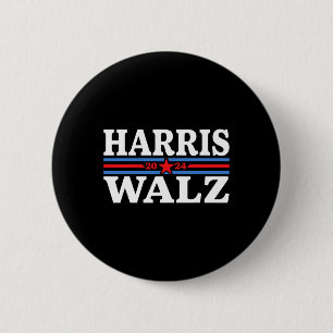 Walz 2024 Wahl Kamala Harris Tim Waltz 2024 9 Button