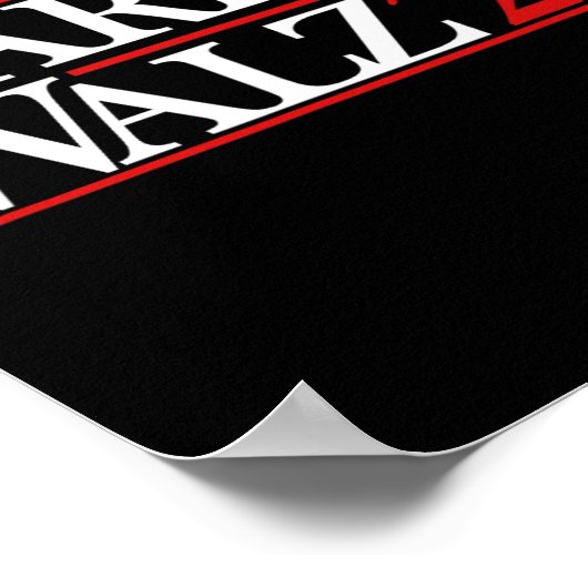 Walz 24 Präsident Kamala 2024 Poster (Ecke)