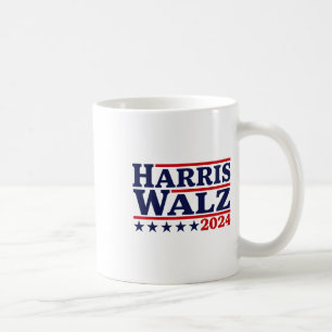Walz 24 Wahl Kamala Harris Tim Waltz 24 4 Kaffeetasse