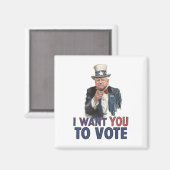 Walz - Ich wollte dich zum VOTE Magnet (Vorderseite/Rückseite)