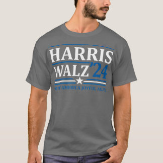Walz Joyful Again 2024 Kampagne Souvenir TShirt 2