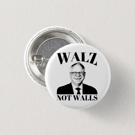 Walz not Walls Button (Vorne & Hinten)