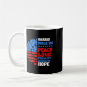 Walz Peace Liebe Equality Hope Diversity Kaffeetasse (Links)