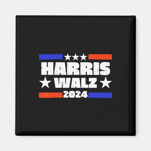 Walz-Präsidentschaftswahl 2024 Magnet (Vorne)