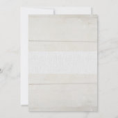 Walzen Grünpflanze Geschlecht Neutrale Babydusche  Einladung (Rückseite)