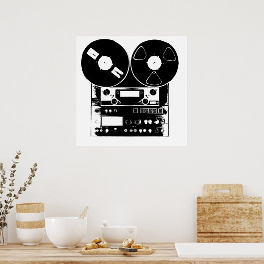 Walzen-Poster Poster (Küche)