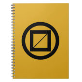 Walzenmaß Notizblock (Vorderseite)