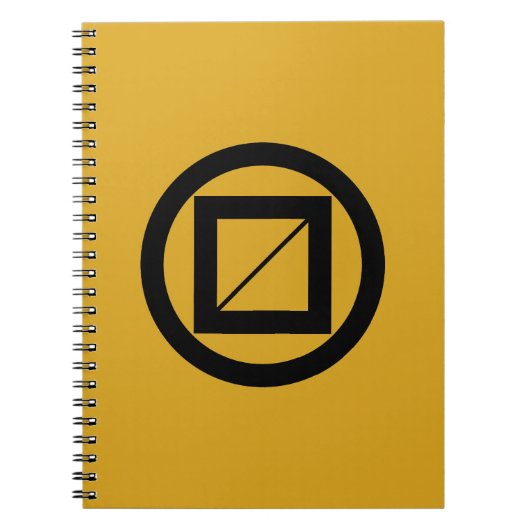 Walzenmaß Notizblock (Vorderseite)