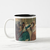 Walzer am Bal Mabille Zweifarbige Tasse (Links)