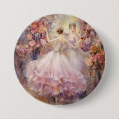 Walzer der Blumen Nussknacker-Ballett Button (Vorderseite)