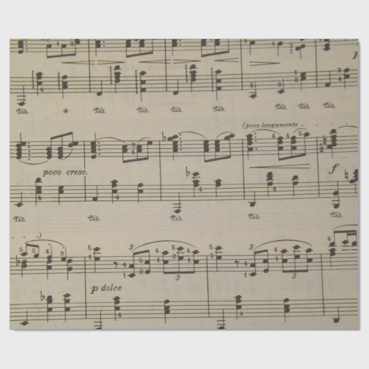 Walzer Geschenkpapier (Flach)