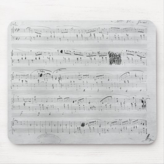 Walzer in f-Moll Mousepad (Vorne)
