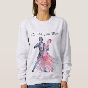 Walzer Tanzliebhaber Elegantes Grafikdesign Sweatshirt