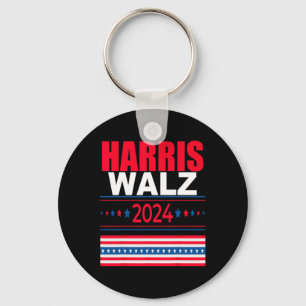 WaLzheimer 2024 Kamala und Tim Präsident Kampagne Schlüsselanhänger