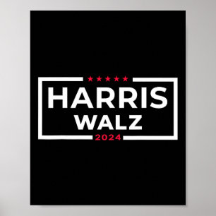 WaLzheimer 2024 Tim W Kamala Harris Usa Wahl A Poster