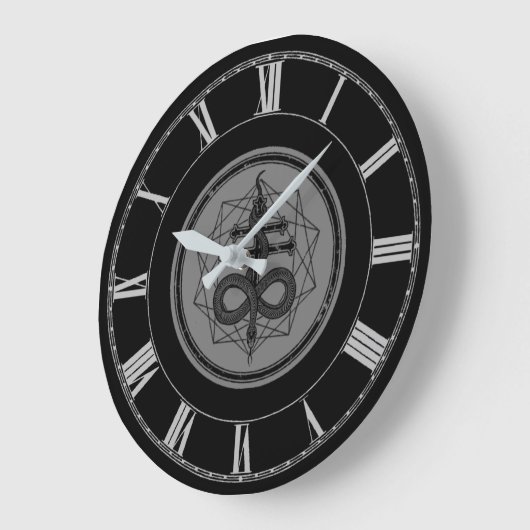 WALZKLOCK GROßE WANDUHR (Winkel)