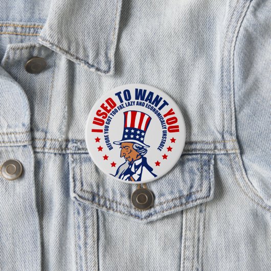 Wam, Bam, danke Sam! Button (Beispiel)