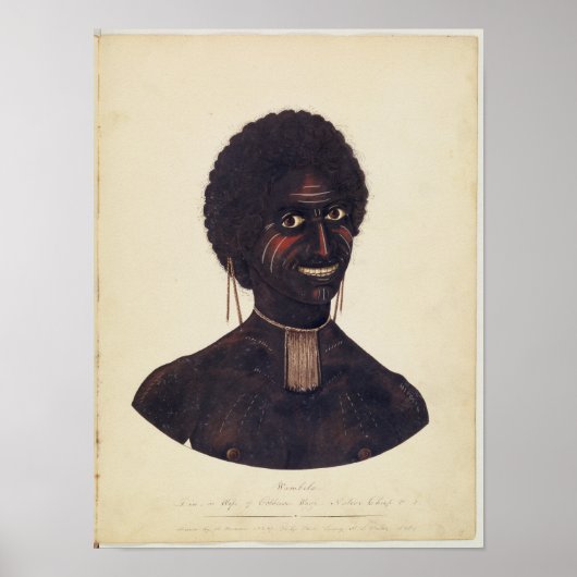 Wambela, Ehefrau Cobbawn Wogi, Stammesführer Poster (Vorne)