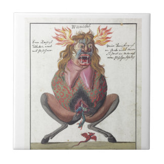 Wamidal Dämon Fliese