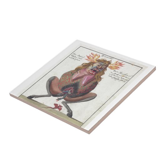 Wamidal Dämon Fliese (Seite)