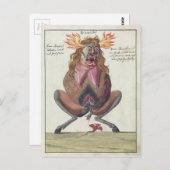 Wamidal-Dämon Postkarte (Vorne/Hinten)