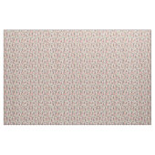 Wamimaraner Vintage Blumencreme Stoff (Yard (91,4 cm))