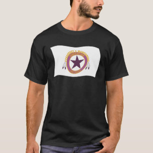 Wampanoag-Stammes-Flaggen-Shirt T-Shirt