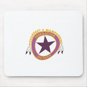 Wampanoag-Stammesflagge-Mauspad Mousepad