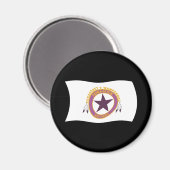Wampanoag Tribe Flag Magnet (Vorderseite/Rückseite)