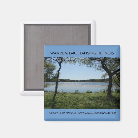 WAMPUMSEE MAGNET (Vorderseite/Rückseite)