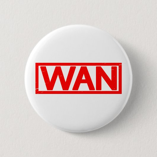 Wan Briefmarke Button (Vorderseite)