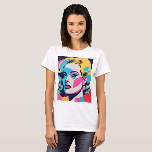 Wan Clothing, Pop Art T - Shirt (Vorne ganz)